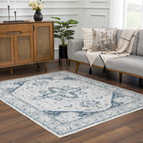 Hauteloom Liverpool LVP4114 Medium Gray Machine Made Polypropylene Rug