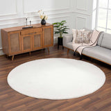 Hauteloom Heavenly HVL6204 Cream Machine Made Polyester Rug