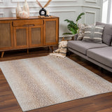 Hauteloom Pointblank PNTB Gray Machine Made Polypropylene Rug