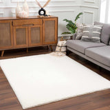 Hauteloom Heavenly HVL6204 Cream Machine Made Polyester Rug