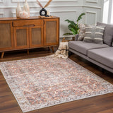Hauteloom Bian HGEBBIAN8A1 Peach Machine Made Rug