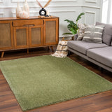 Hauteloom Heavenly HVL6207 Green Machine Made Polyester Rug