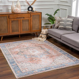 Hauteloom Rosman ROSM Black Machine Made Chenille-Polyester Rug