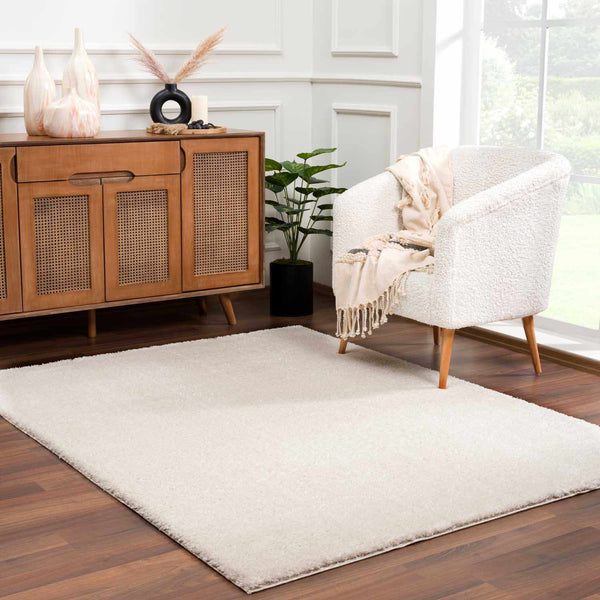 Hauteloom Heavenly HVL6200 Beige Machine Made Polyester Rug