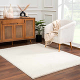 Hauteloom Heavenly HVL6204 Cream Machine Made Polyester Rug