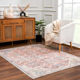 Hauteloom Konstantina HGEBKONSTA1 Peach Machine Made Rug