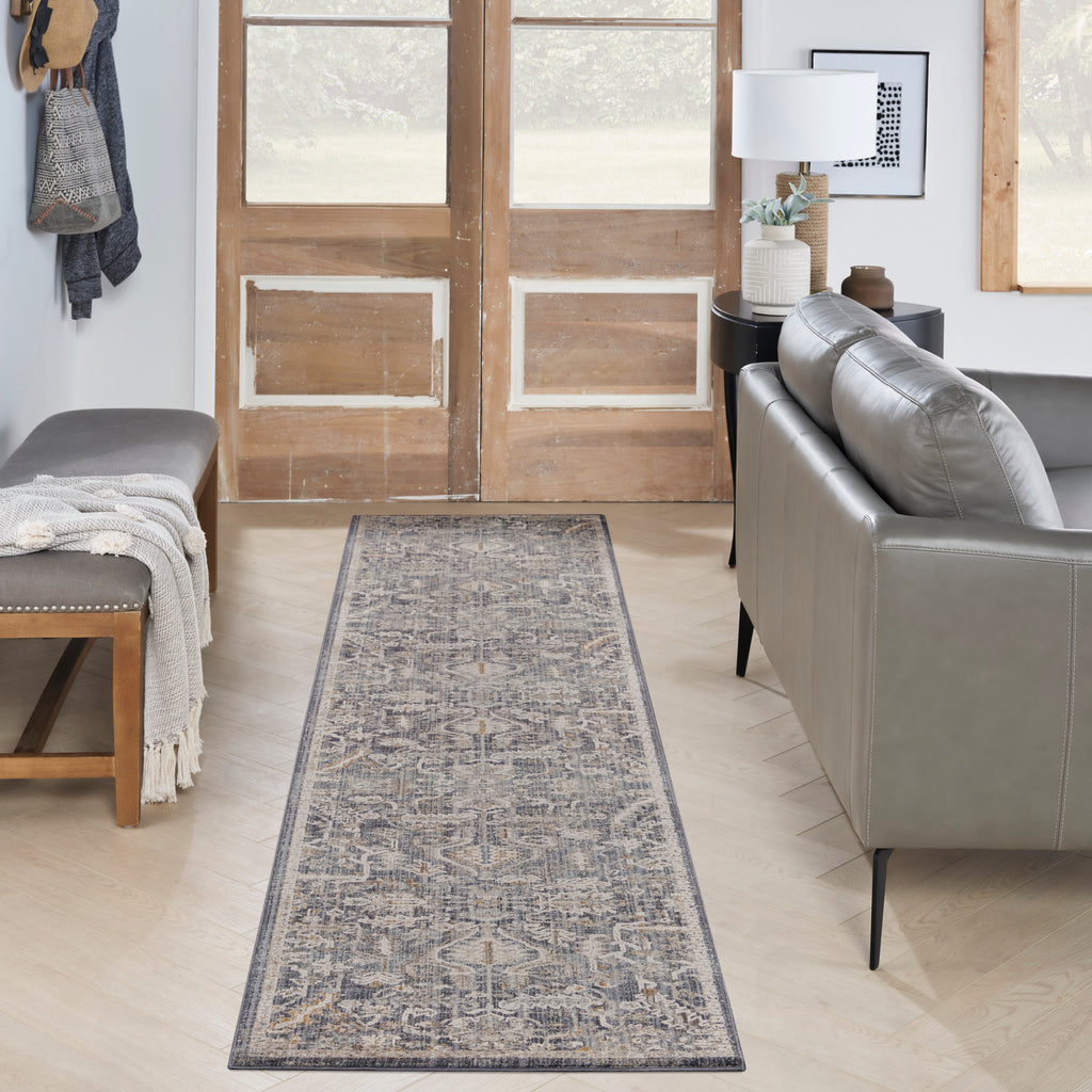 nourison lynx lnx02 navy multicolor rug