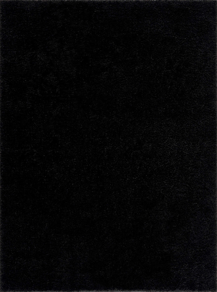 Hauteloom Heavenly HVL6201 Black Machine Made Polyester Rug