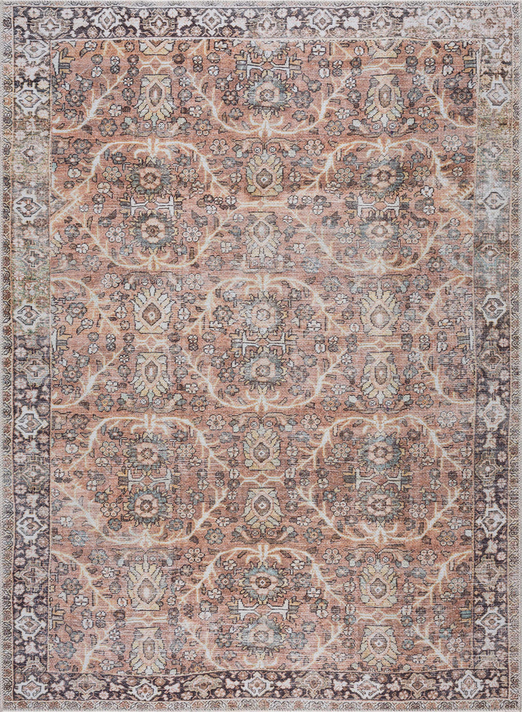 Hauteloom Bian HGEBBIAN8A1 Peach Machine Made Rug