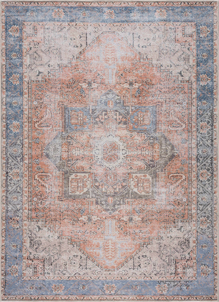Hauteloom Rosman ROSM Black Machine Made Chenille-Polyester Rug