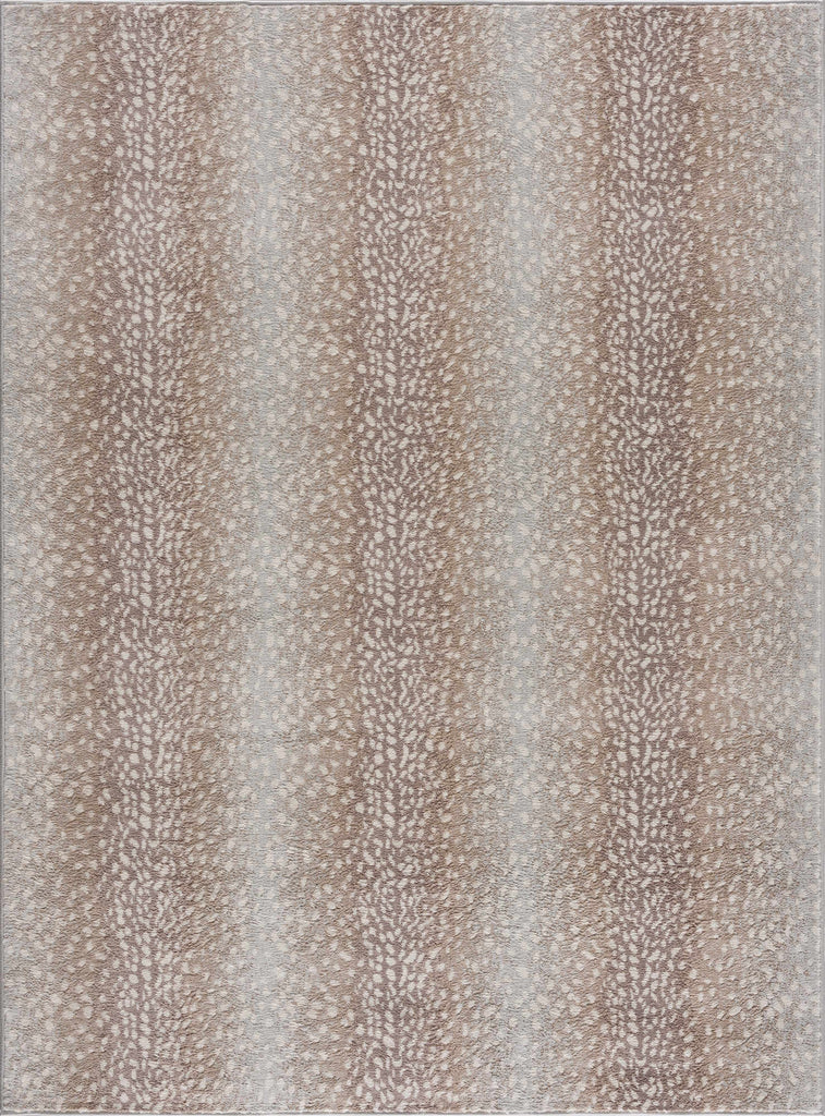 Hauteloom Pointblank PNTB Gray Machine Made Polypropylene Rug