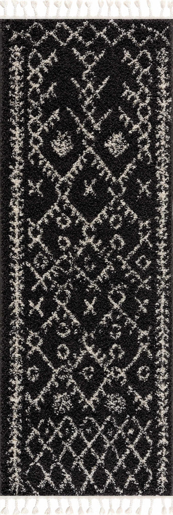 Hauteloom Thetford THET Charcoal Machine Made Polypropylene Rug