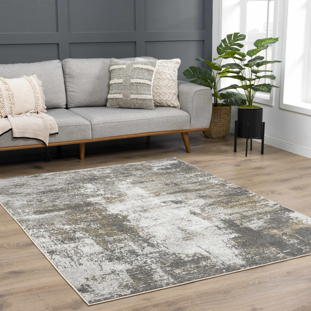 Hauteloom Liverpool LVP4104 Light Gray Machine Made Rug