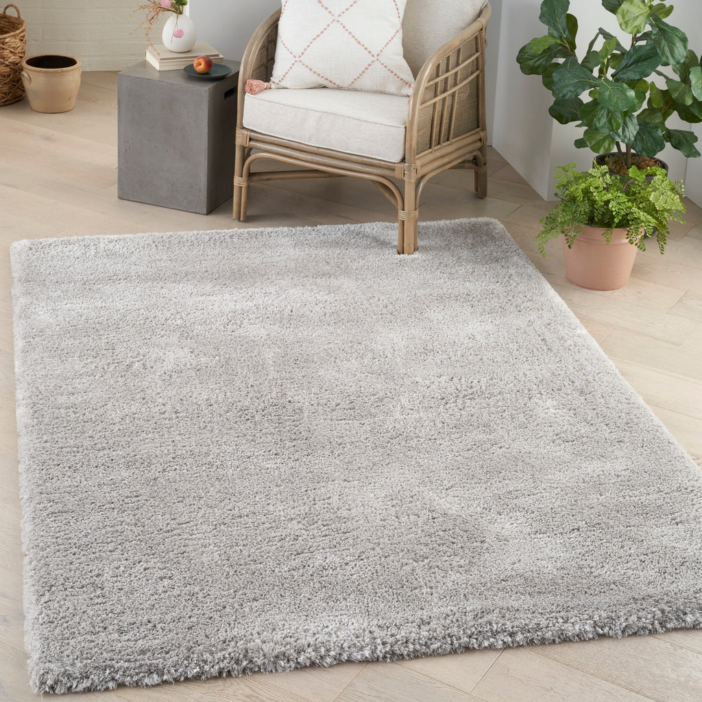nourison dreamy shag drs05 silver rug