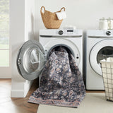 nourison grand washables grw06 navy ivory rug