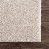 Hauteloom Heavenly HVL6200 Beige Machine Made Polyester Rug