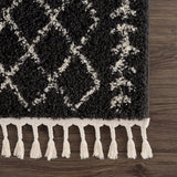 Hauteloom Thetford THET Charcoal Machine Made Polypropylene Rug
