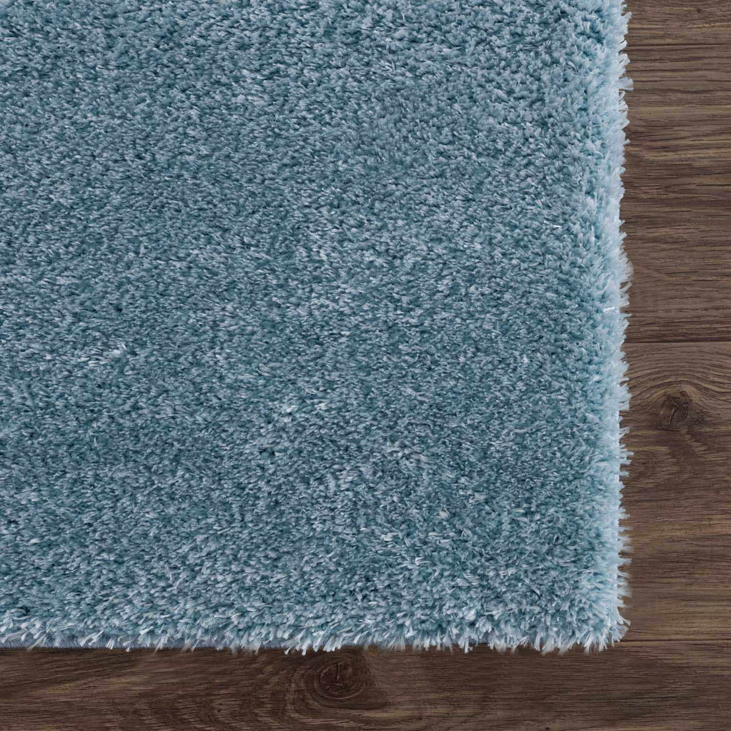 Hauteloom Heavenly HVL6202 Blue Machine Made Polyester Rug