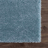 Hauteloom Heavenly HVL6202 Blue Machine Made Polyester Rug