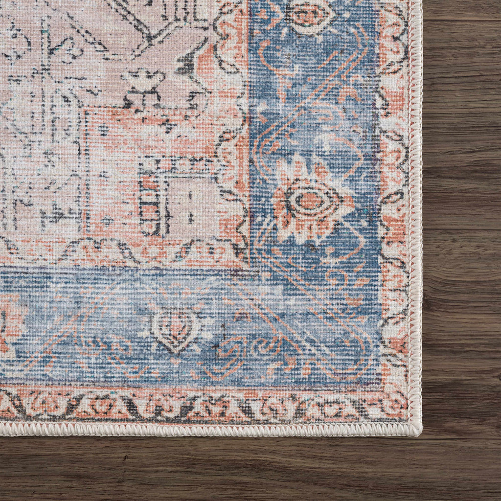 Hauteloom Rosman ROSM Black Machine Made Chenille-Polyester Rug