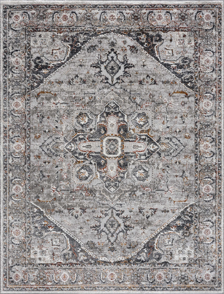 Hauteloom Liverpool LVP4116 Charcoal Machine Made Polypropylene Rug