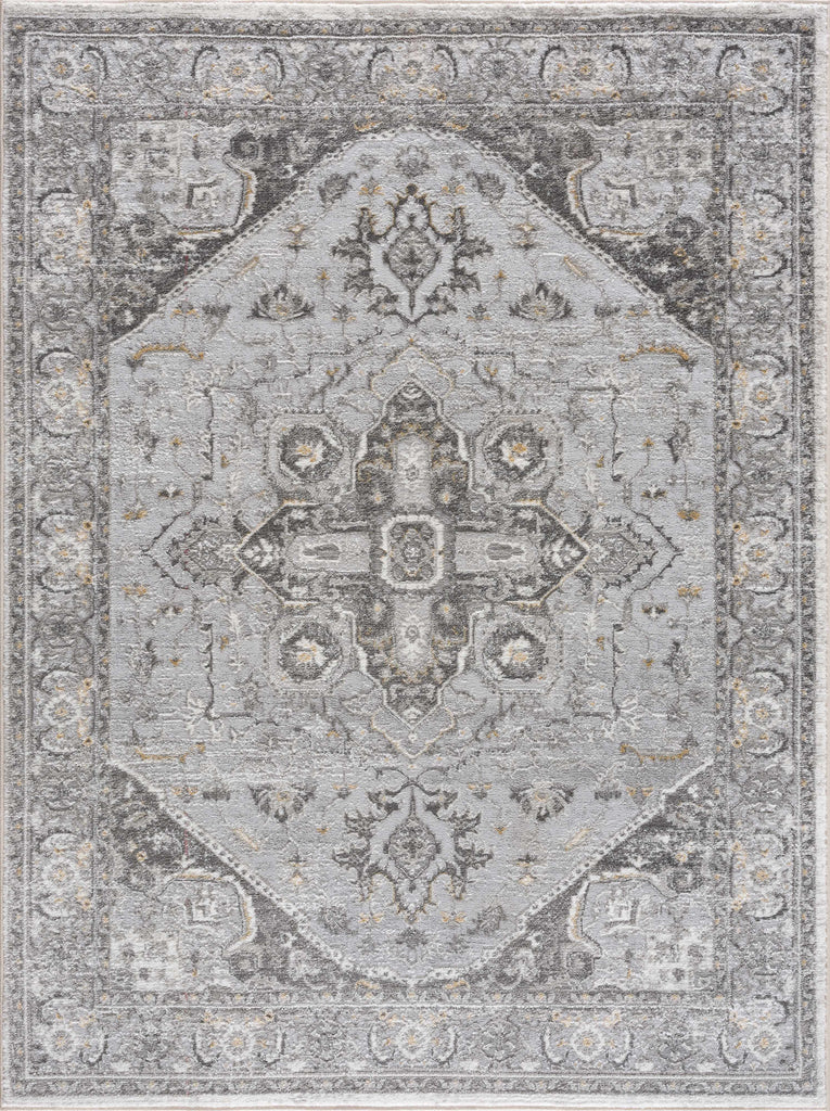 Hauteloom Liverpool LVP4115 Charcoal Machine Made Polypropylene Rug