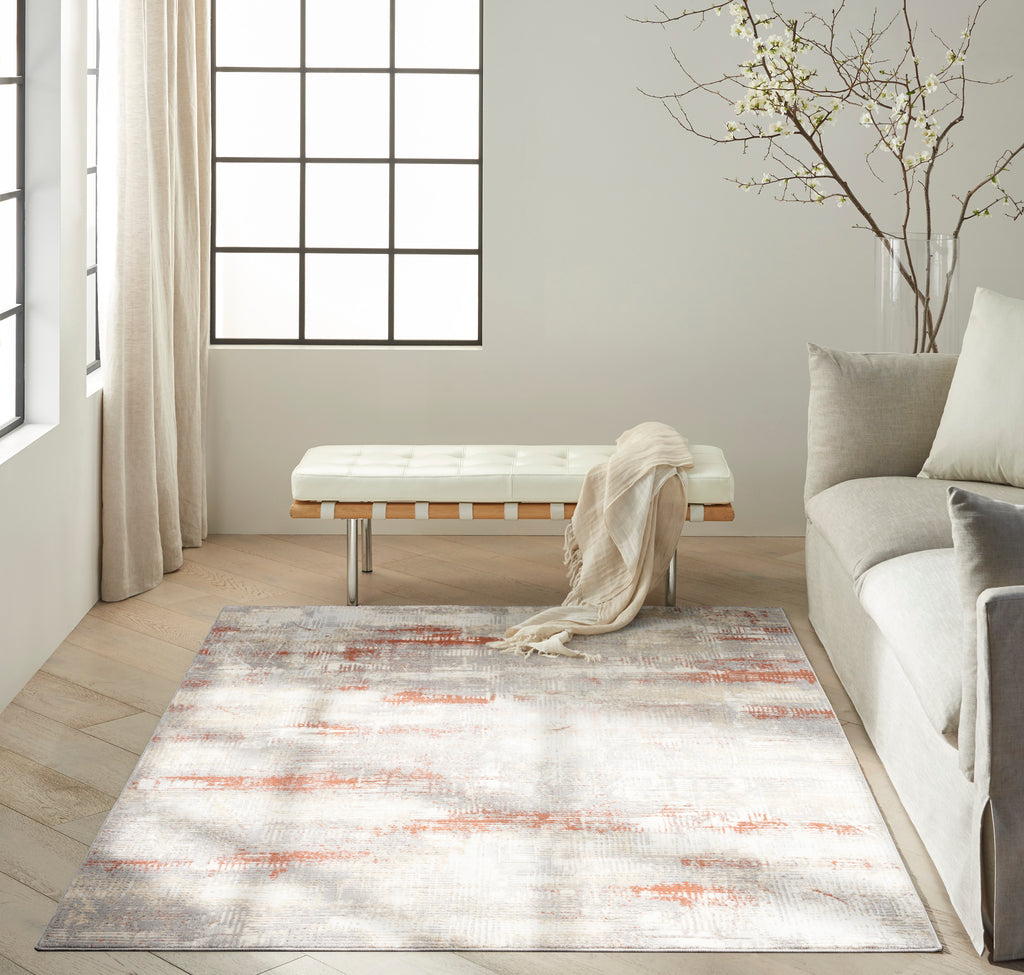 nourison ck950 rush ck951 ivory multi rug