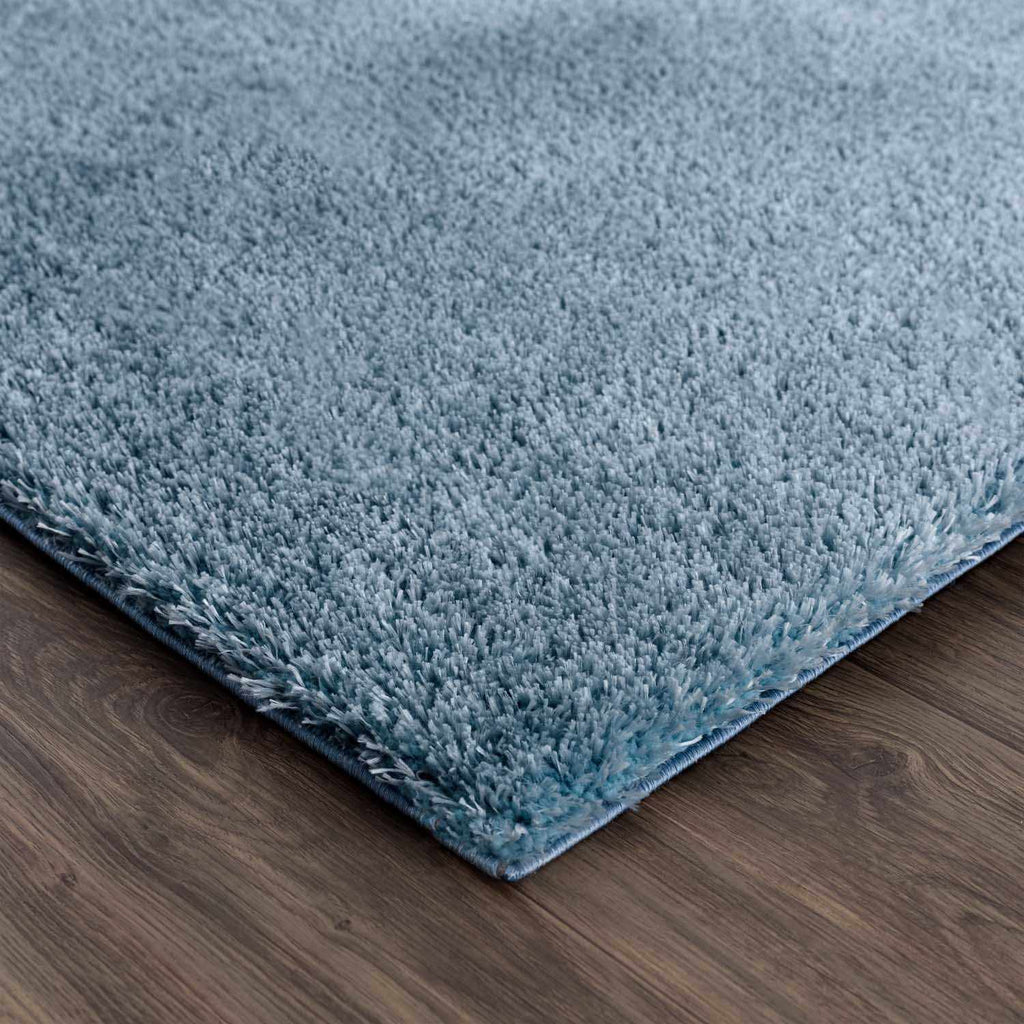 Hauteloom Heavenly HVL6202 Blue Machine Made Polyester Rug
