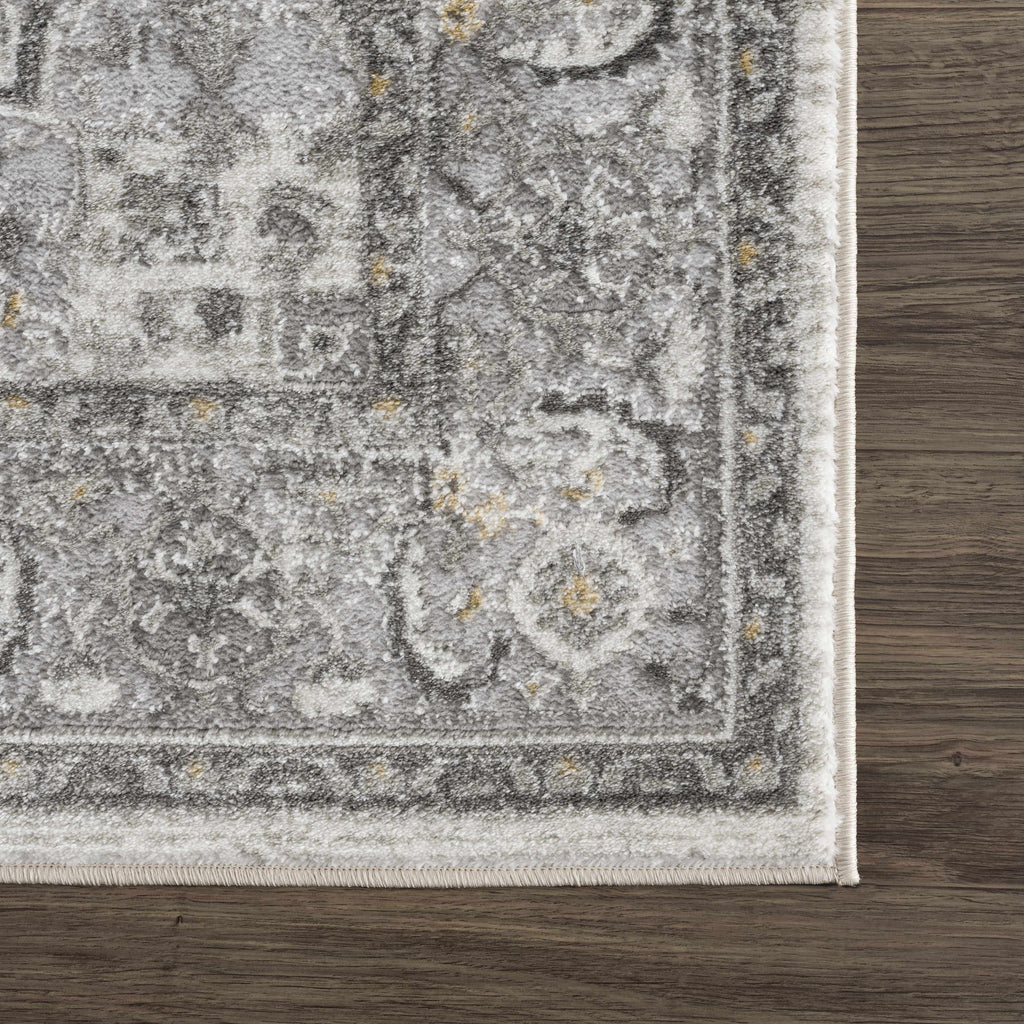 Hauteloom Liverpool LVP4115 Charcoal Machine Made Polypropylene Rug