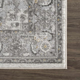 Hauteloom Liverpool LVP4115 Charcoal Machine Made Polypropylene Rug