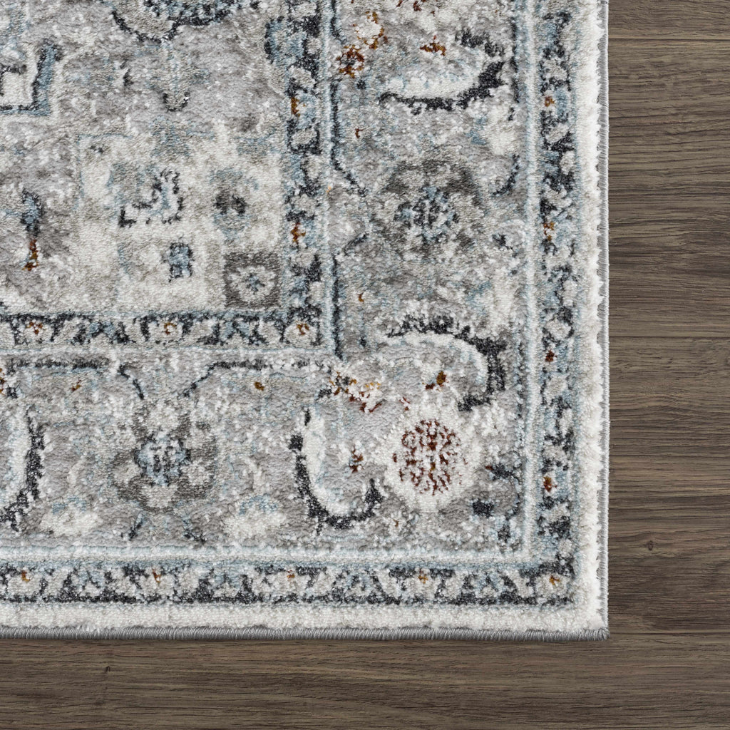 Hauteloom Liverpool LVP4117 Charcoal Machine Made Polypropylene Rug