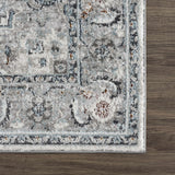 Hauteloom Liverpool LVP4117 Charcoal Machine Made Polypropylene Rug