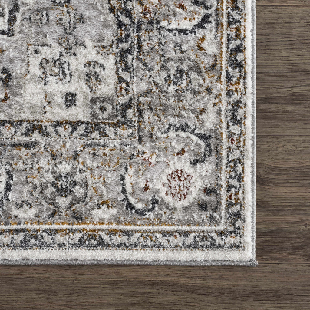 Hauteloom Liverpool LVP4116 Charcoal Machine Made Polypropylene Rug
