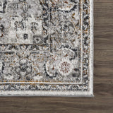 Hauteloom Liverpool LVP4116 Charcoal Machine Made Polypropylene Rug