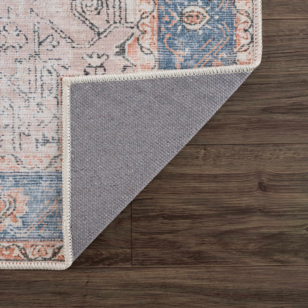 Hauteloom Rosman ROSM Black Machine Made Chenille-Polyester Rug