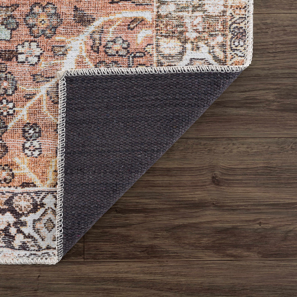 Hauteloom Bian HGEBBIAN8A1 Peach Machine Made Rug