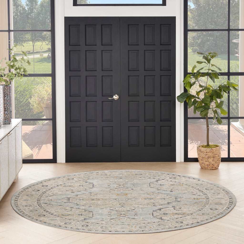 nourison lynx lnx07 light blue rug