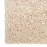 nourison cozy shimmer csh01 beige gold rug