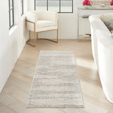 nourison elegance far03 beige grey rug