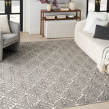 nourison aloha alh35 charcoal rug