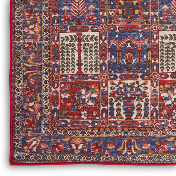 nourison fulton ful05 red rug