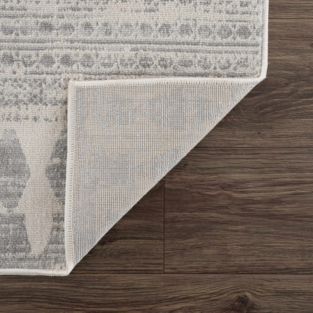 Hauteloom Chinnor CHINN Light Gray Machine Made Polypropylene Rug