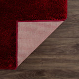 Hauteloom Heavenly HVL6211 Red Machine Made Polyester Rug