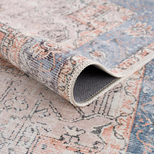 Hauteloom Rosman ROSM Black Machine Made Chenille-Polyester Rug