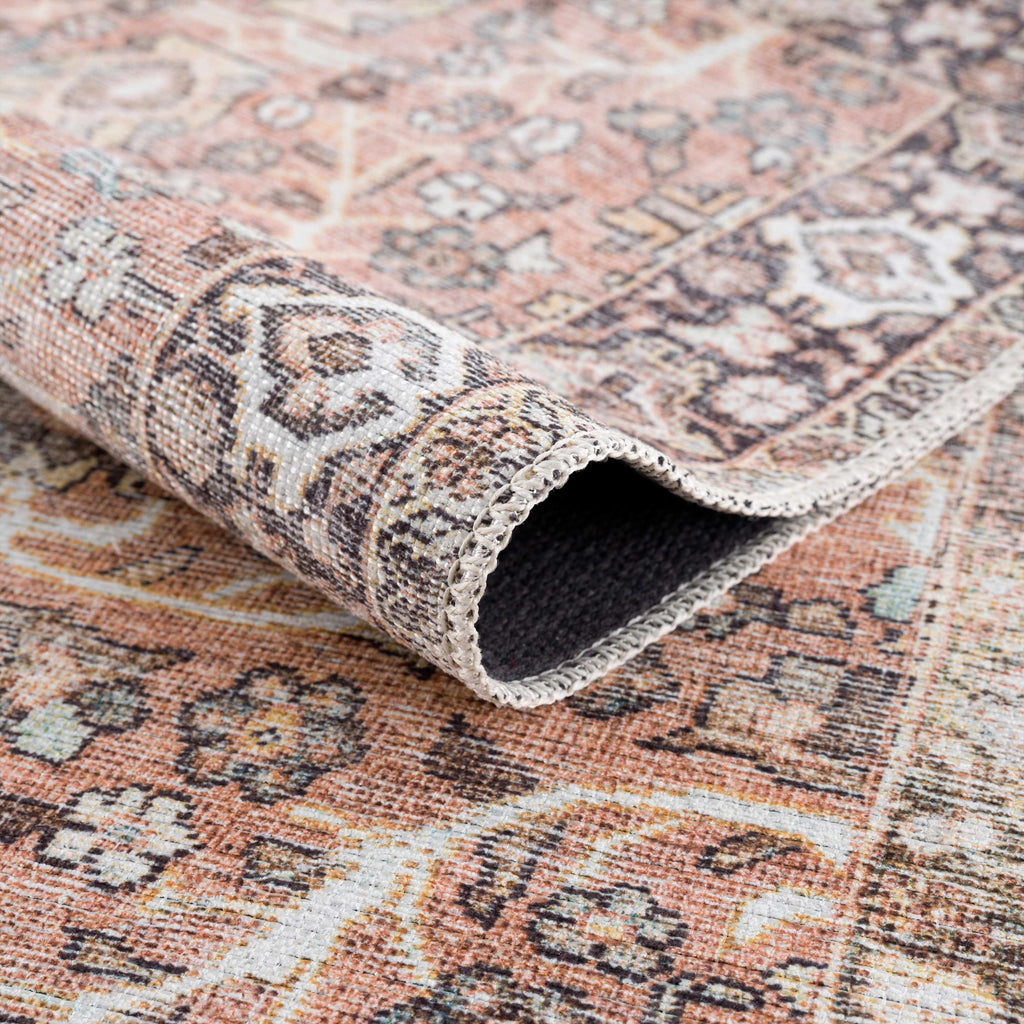 Hauteloom Bian HGEBBIAN8A1 Peach Machine Made Rug