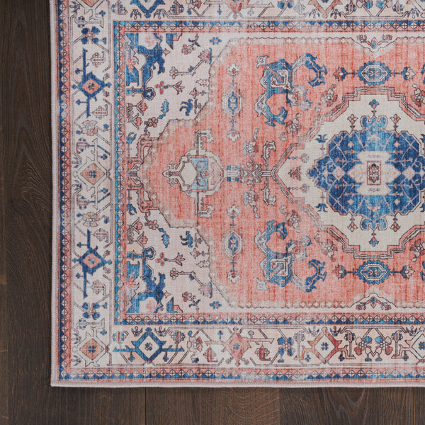 nourison fulton ful11 coral rug