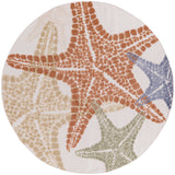 nourison aloha alh28 ivory multicolor rug