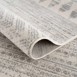 Hauteloom Chinnor CHINN Light Gray Machine Made Polypropylene Rug