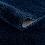 Hauteloom Heavenly HVL6209 Navy Blue Machine Made Polyester Rug