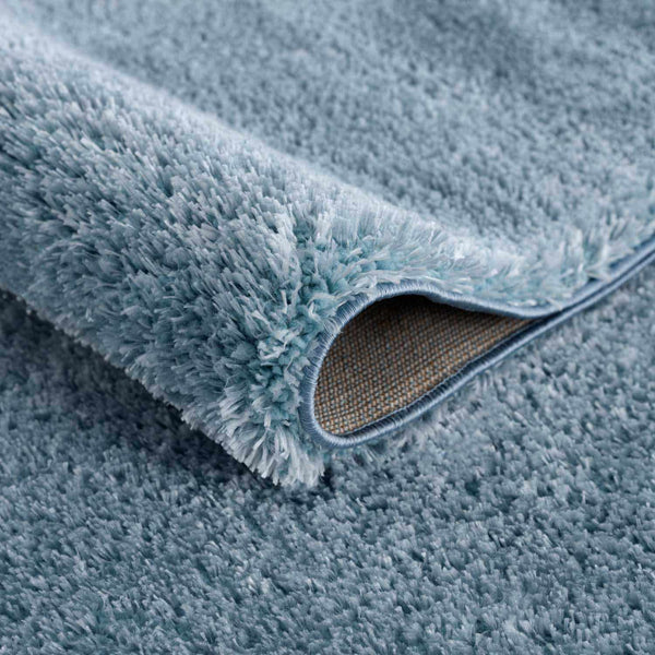 Hauteloom Heavenly HVL6202 Blue Machine Made Polyester Rug